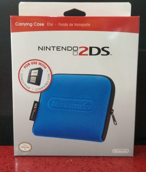 2DS Carrying Case Blue Azul Nintendo