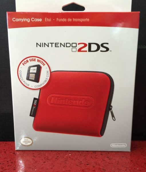 2DS Carrying Case Red Rojo Nintendo