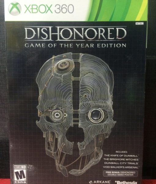 360 DisHonored game year