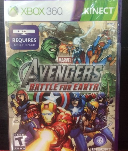 360 Marvel Avengers Battle Earth Kinect game