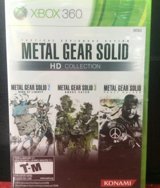 360 Metal Gear Solid HD Collection game