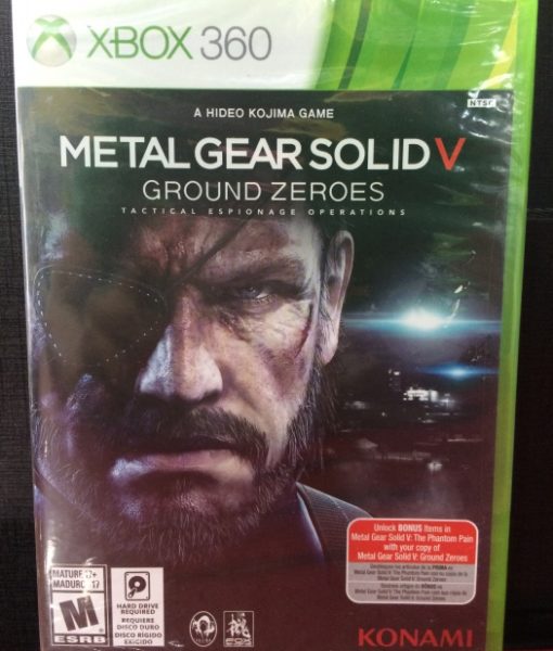 360 Metal Gear Solid V Ground Zeroes game