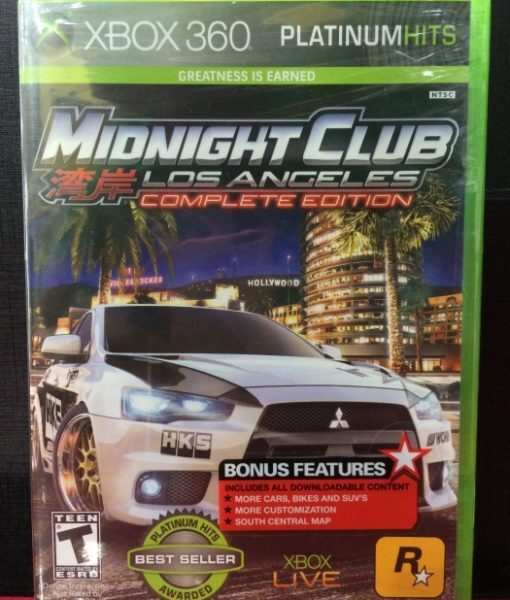 360 Midnight Club Los Angeles game