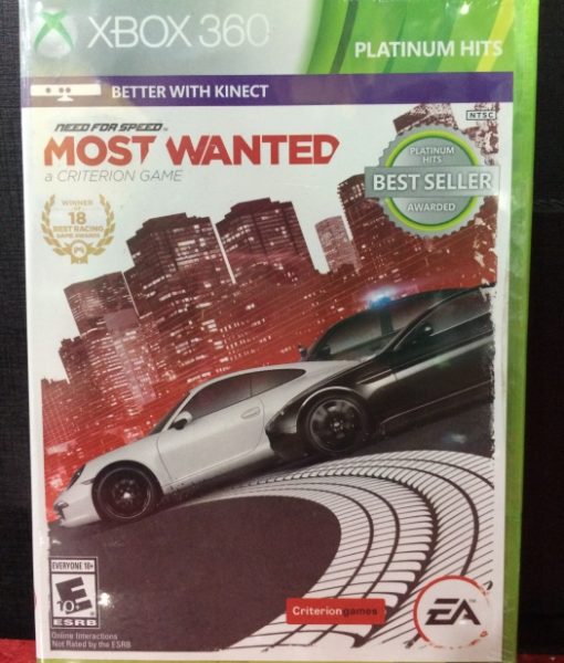 360 Need for Speed Most Wanted 2 game