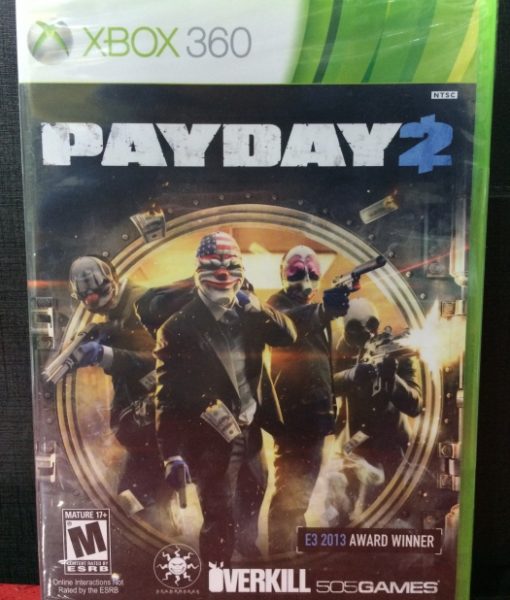 360 PayDay 2 game