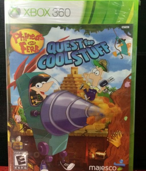 360 Phineas and Ferb Quest for Cool Stuff game