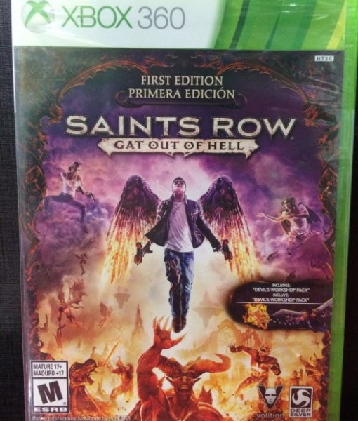 360 Saints Row Gat Out of Hell game