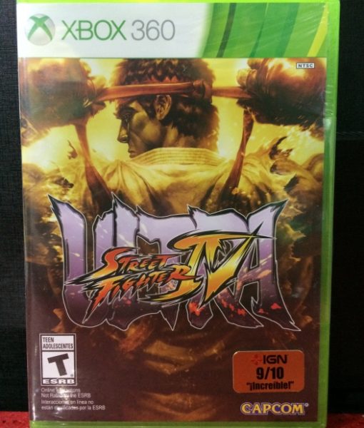 360 Ultra Street Fighter IV game