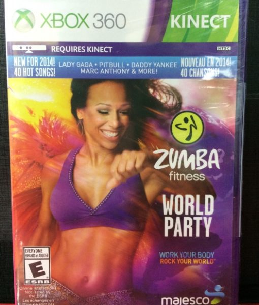 360 Zumba World Party Kinect game