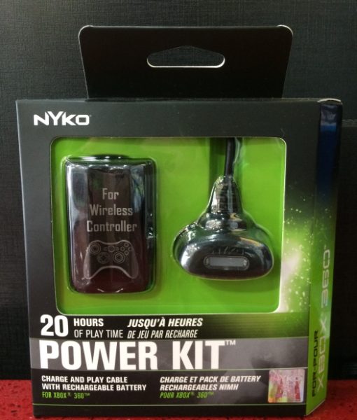 360 Power Kit play and charge NYKO