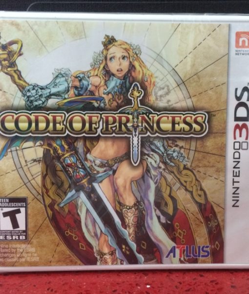3DS Code of Princess game