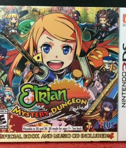 3DS Etrian Mystery Dungeon game