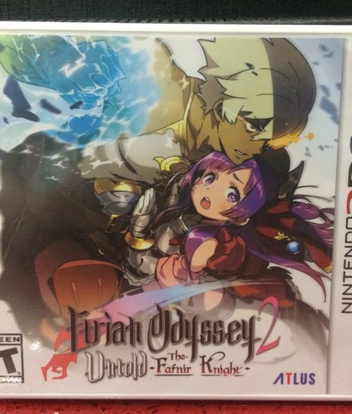 3DS Etrian Odyssey 2 Untold Fafnir Knight game