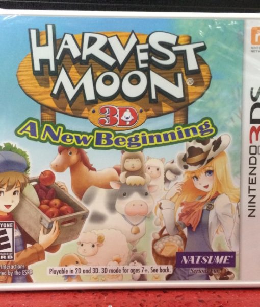 3DS Harvest Moon A New Beginning game