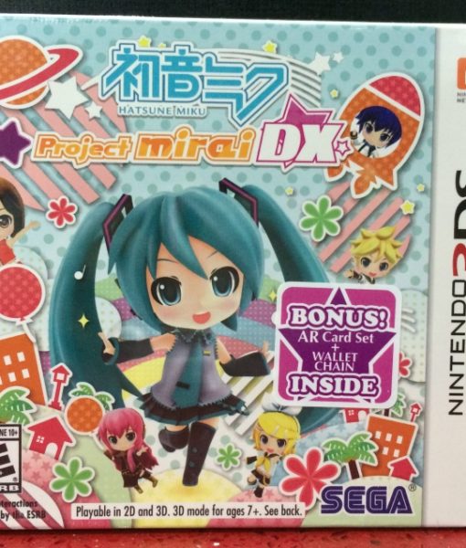 3DS Hatsune Miku Project Mirai DX game
