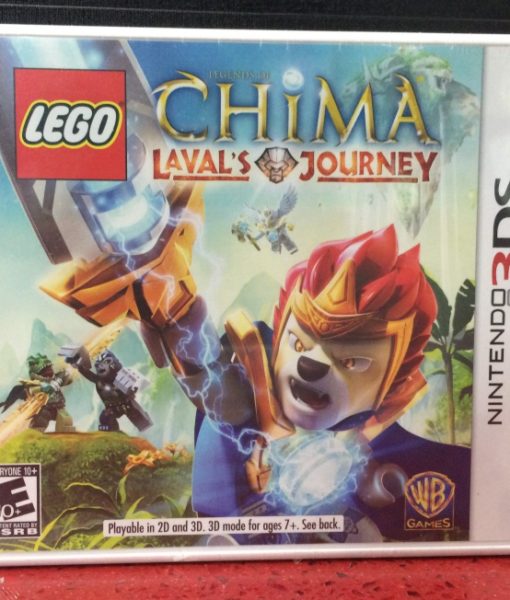 3DS LEGO CHIMA Lavals Journey game