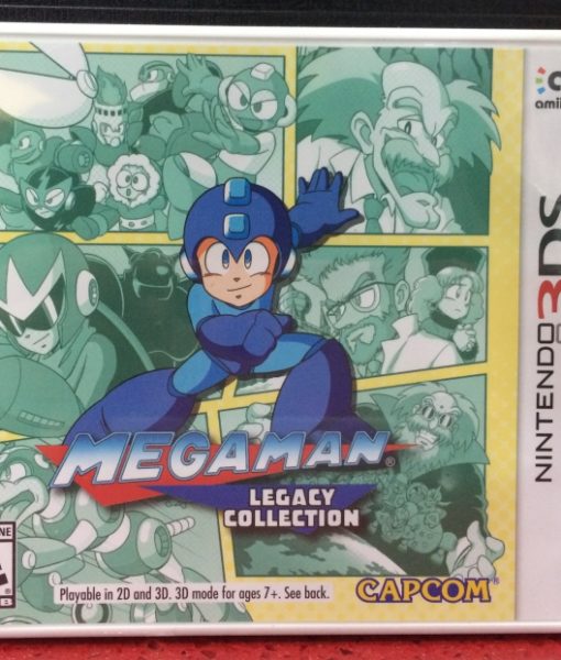 3DS Megaman Legacy Collection game