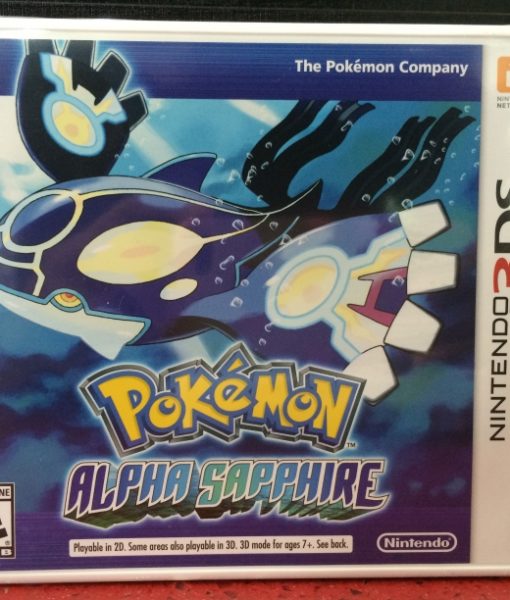 3DS Pokemon Alpha Sapphire game