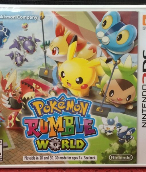 3DS Pokemon Rumble World game 3DS Pokemon Rumble World game