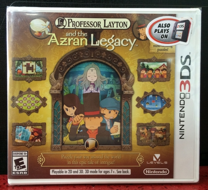 3DS Professor Layton Azran Legacy GameStation