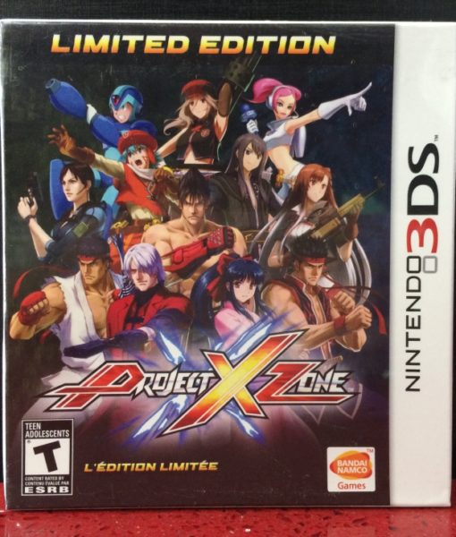 3DS Project X Zone game