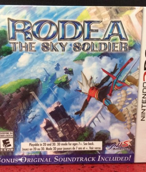 3DS RODEA The Sky Soldier game