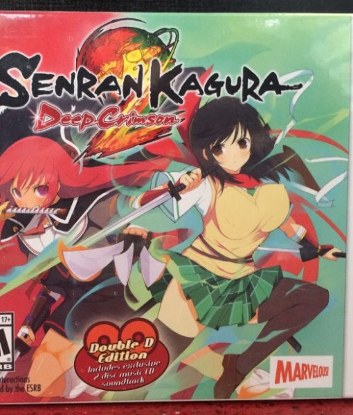 3DS Senran Kagura 2 Deep Crimson game