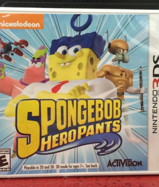 3DS Spongebob Hero Pants game