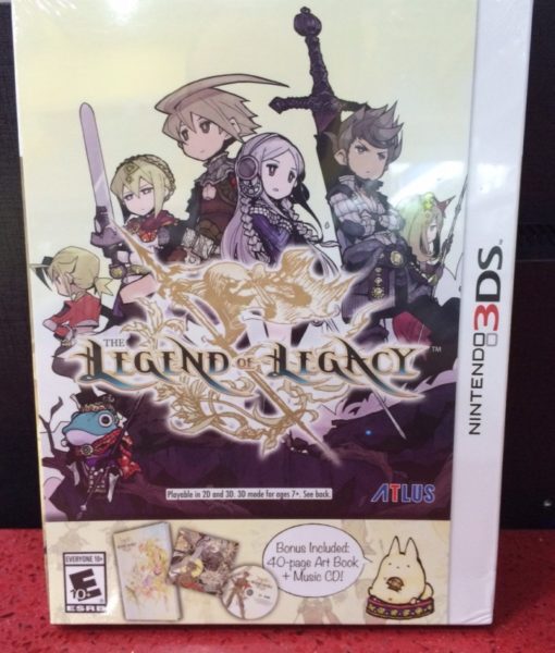 3DS The Legend of Legacy game