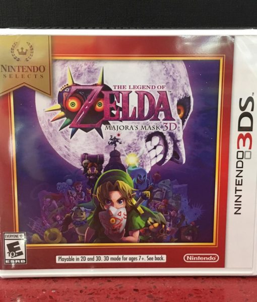 3DS Zelda Majoras Mask 3D Select Nin game