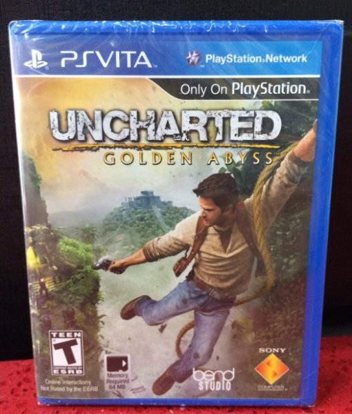 PS Vita Uncharted Golden Abyss game