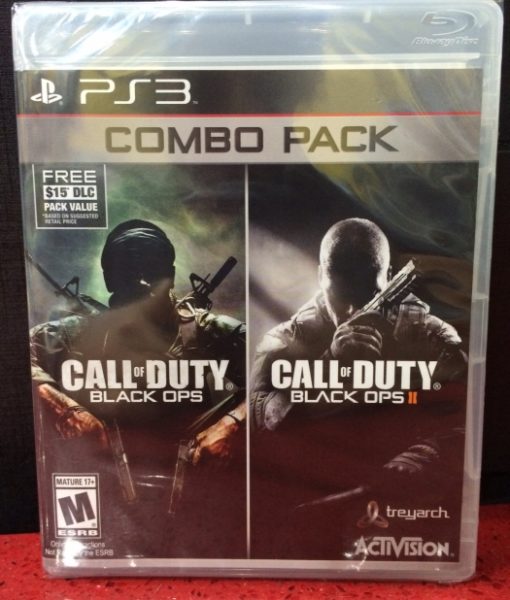 PS3 Call of Duty Black Ops II y Black Ops I game