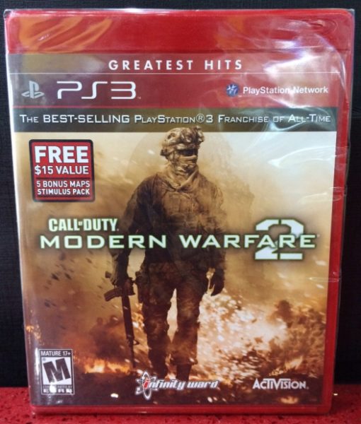 PS3 Call of Duty Modern Warfare 2 game