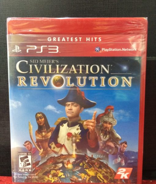 PS3 Civilization Revolution game