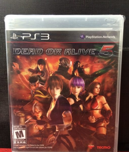 PS3 Dead or Alive 5 game