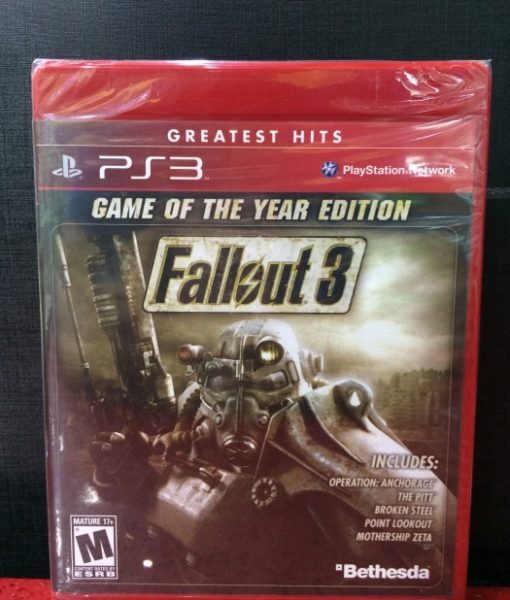PS3 FallOut 3 game year