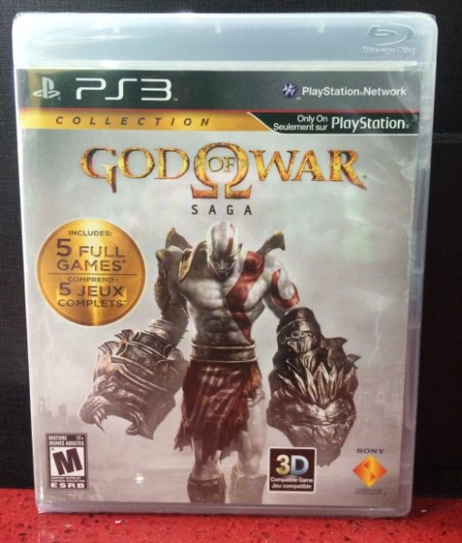 PS3 God of War Saga game