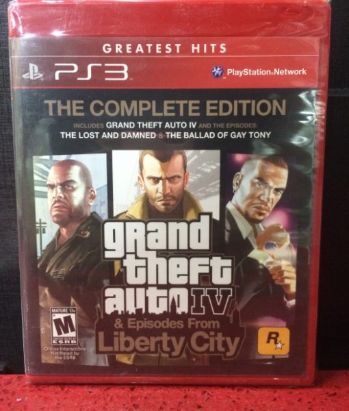 PS3 Grand Theft Auto IV Complete Edition game
