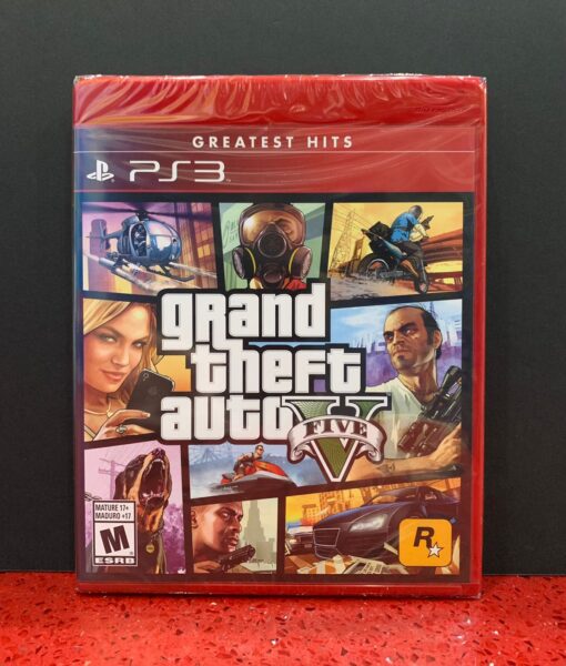 PS3 Grand Theft Auto V game