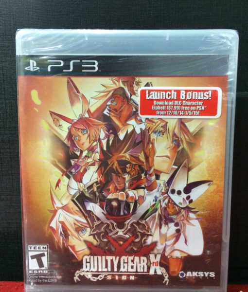 PS3 Guilty Gear Xrd SIGN game