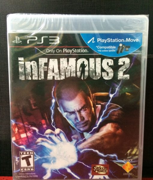 PS3 Infamous 2 game