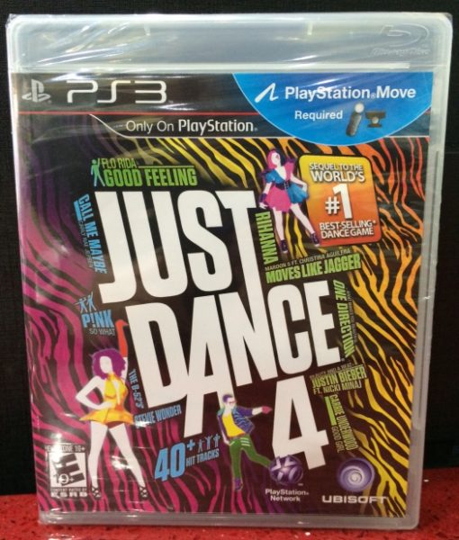 PS3 Just Dance 4 game
