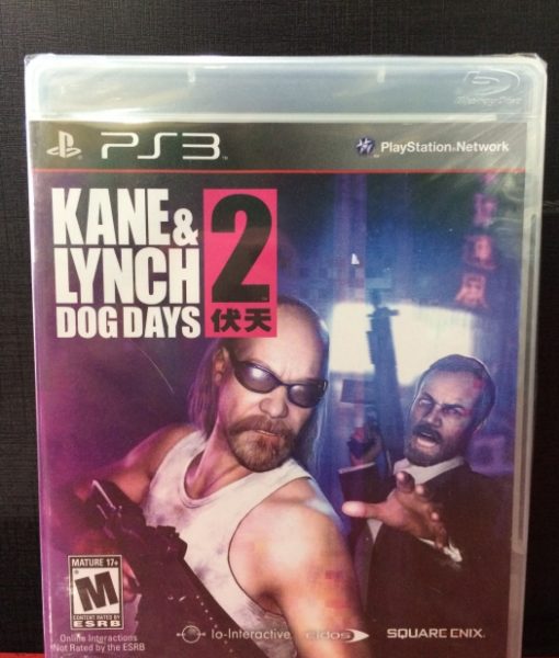 PS3 Kane Lynch 2 Dog Days game
