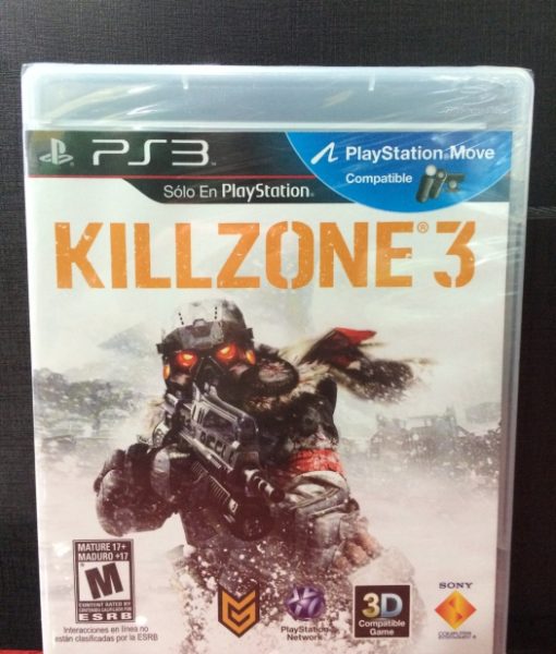 PS3 KillZone 3 game
