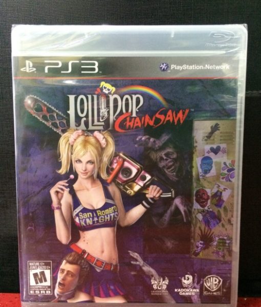 PS3 Lollipop ChainSaw game PS3 Lollipop ChainSaw game