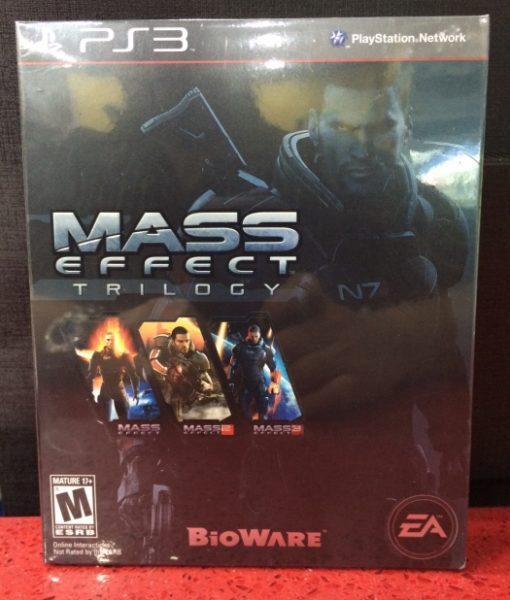 PS3 Mass Effect Trilogy game