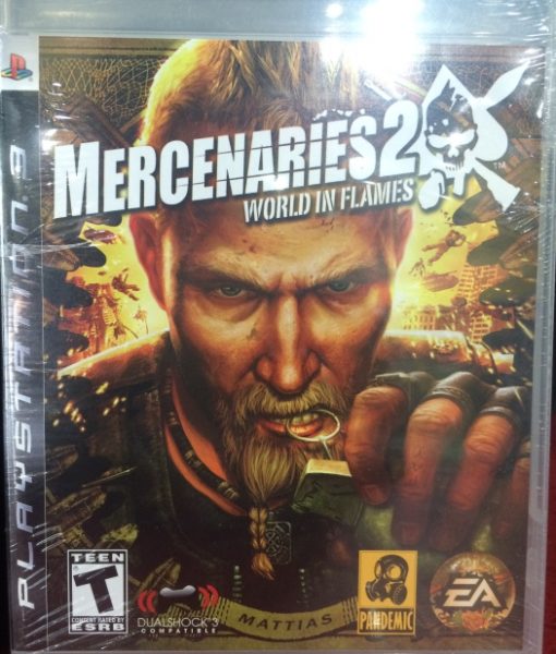 PS3 Mercenaries 2 game