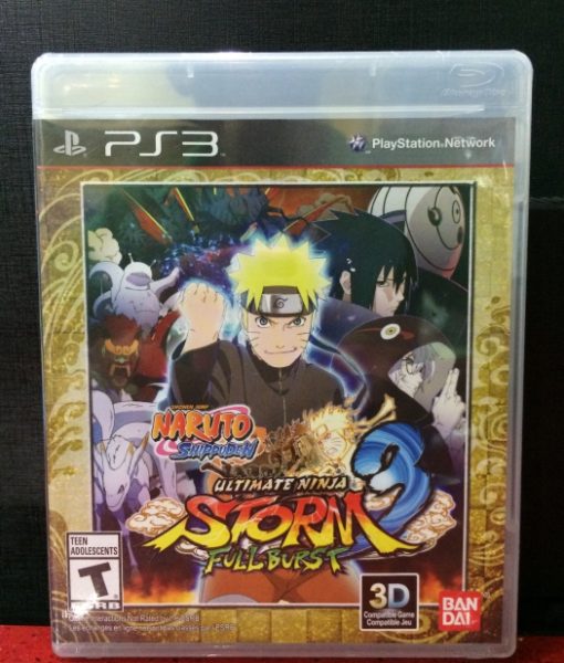 PS3 Naruto Ninja Storm 3 Full Burst game