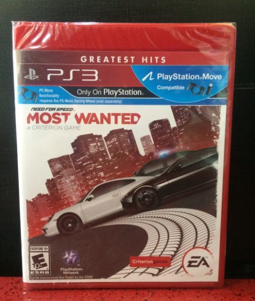 PS3 Need for Speed Most Wanted 2 game