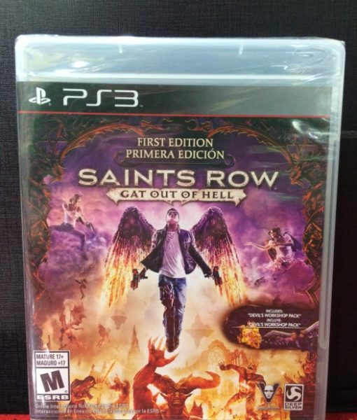 PS3 Saints Row Gat Out of Hell game